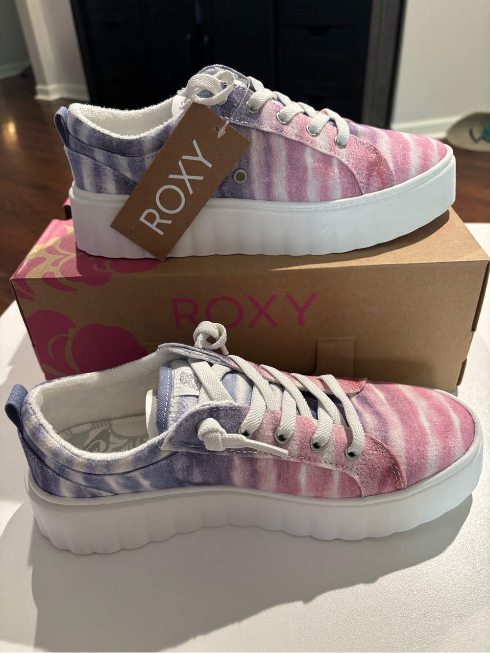 Roxy Platform Sneakers Sheilahh Size 8